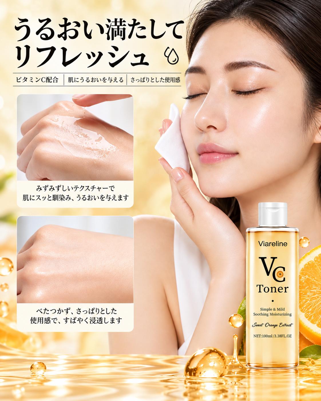 HydraVC™ しっとり化粧水