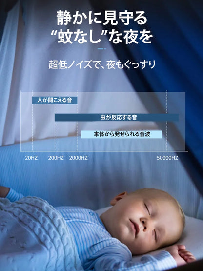 超音波蚊よけナイトライト