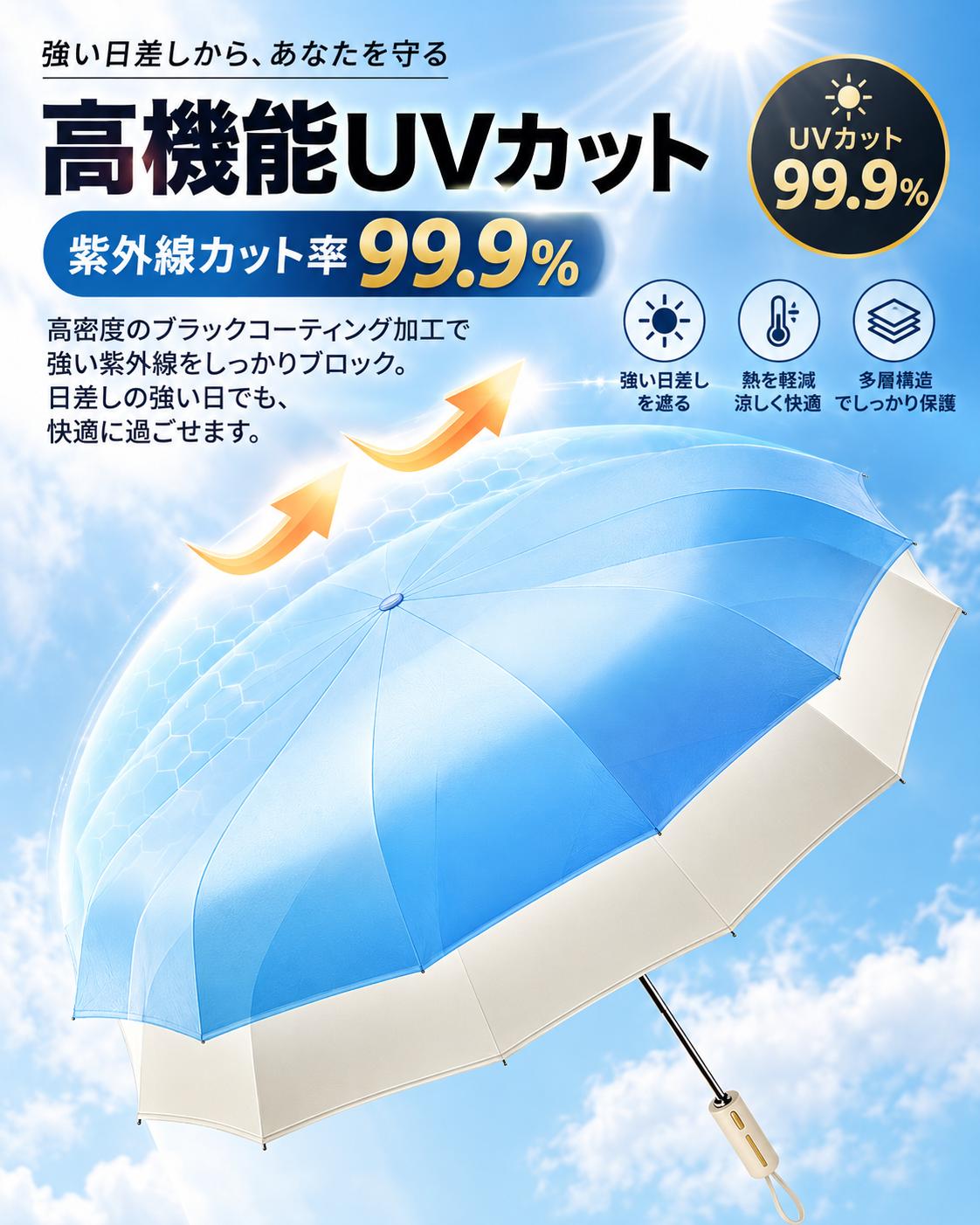 SunGuard™ 高機能UVカット傘