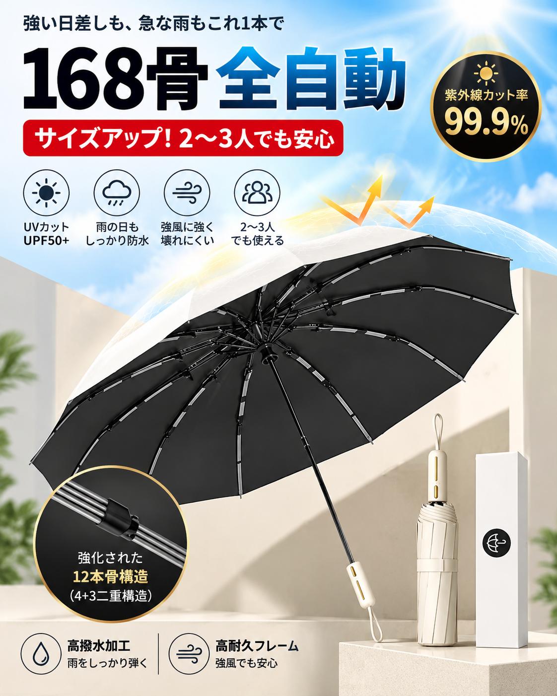 SunGuard™ 高機能UVカット傘